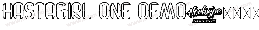 Hastagirl One DEMO字体转换